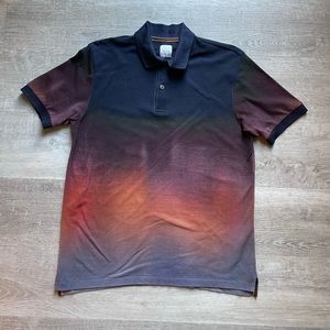 Paul Smith Ombré Polo Shirt size M